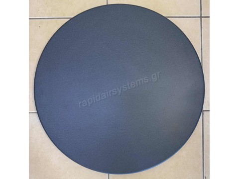 Επιφάνεια τραπεζιού Topalit Charcoal gray Φ60