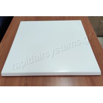 Επιφάνεια τραπεζιού 60x60cm άσπρο Bolero GG637