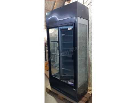 Μεταχειρισμένο ψυγείο βιτρίνα συντήρηση με συρόμενες πόρτες Arneg