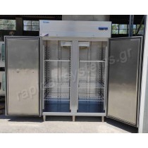 Μεταχειρισμένο επαγγελματικό ψυγείο θάλαμος συντήρηση διπλό AFINOX