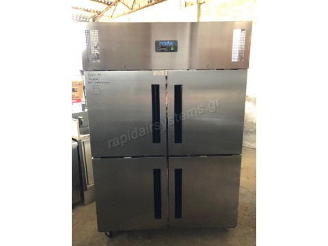 Επαγγελματικό ψυγείο θάλαμος κατάψυξη διπλό όρθιο POLAR CW-196-E