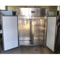 Επαγγελματικό ψυγείο θάλαμος κατάψυξη διπλό όρθιο POLAR U635 