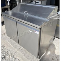 Μεταχειρισμένο ψυγείο πάγκος σαλατών λαχανικών - πίτσας POLAR GD882-E