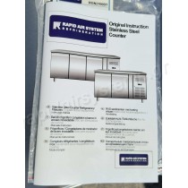 Επαγγελματικό ψυγείο πάγκος συντήρησης Rapid Air System RGN3100TN