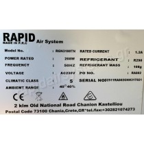 Επαγγελματικό ψυγείο πάγκος συντήρησης Rapid Air System RGN3100TN
