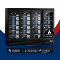 ψυγείο συντήρηση συντήρηση self service super market Rapid Air System