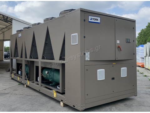 Καινούριος αερόψυκτος ψύκτης York 535kw (12/7-35°C) 