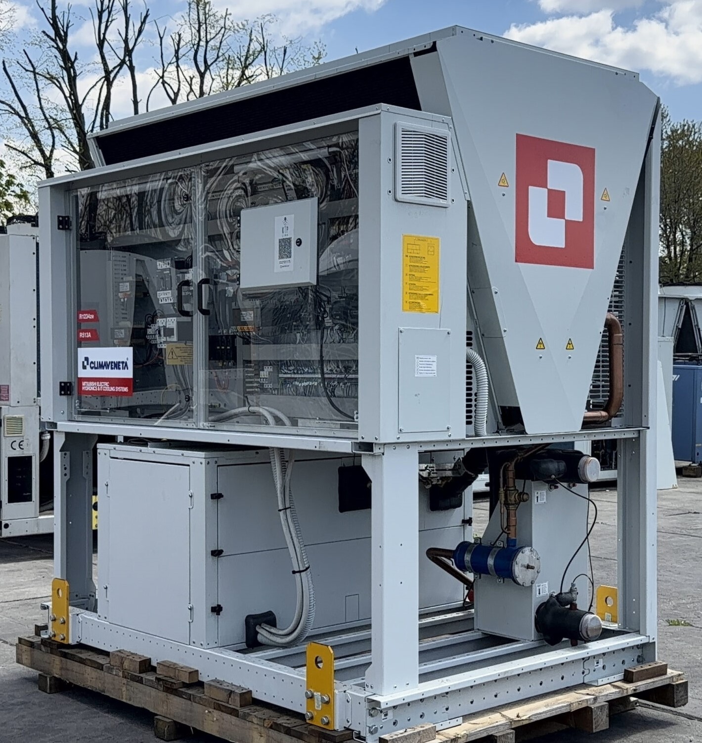 Καινούριος αερόψυκτος Ψύκτης Climaveneta 112kw