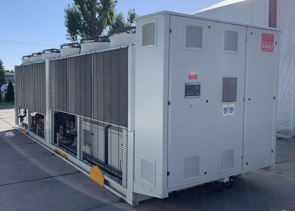 Καινούριος αερόψυκτος ψύκτης Stulz 820kw